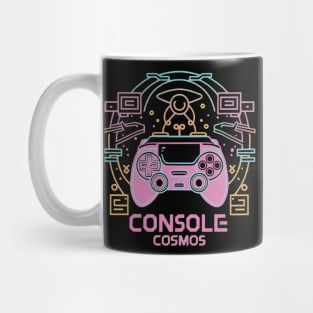 Console Cosmos neon silhouette Mug